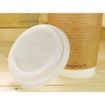 Picture of Vegware Compostable Lids for 340ml & 455ml Coffee Cups (1000 pack)