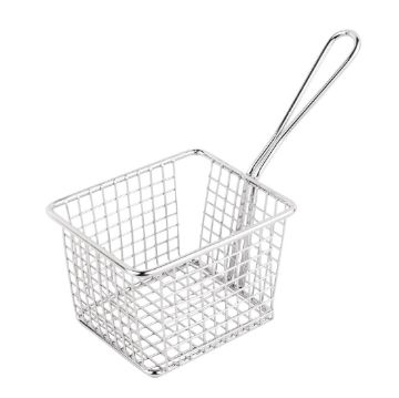 Picture of Olympia Chip basket Square with handle Large
