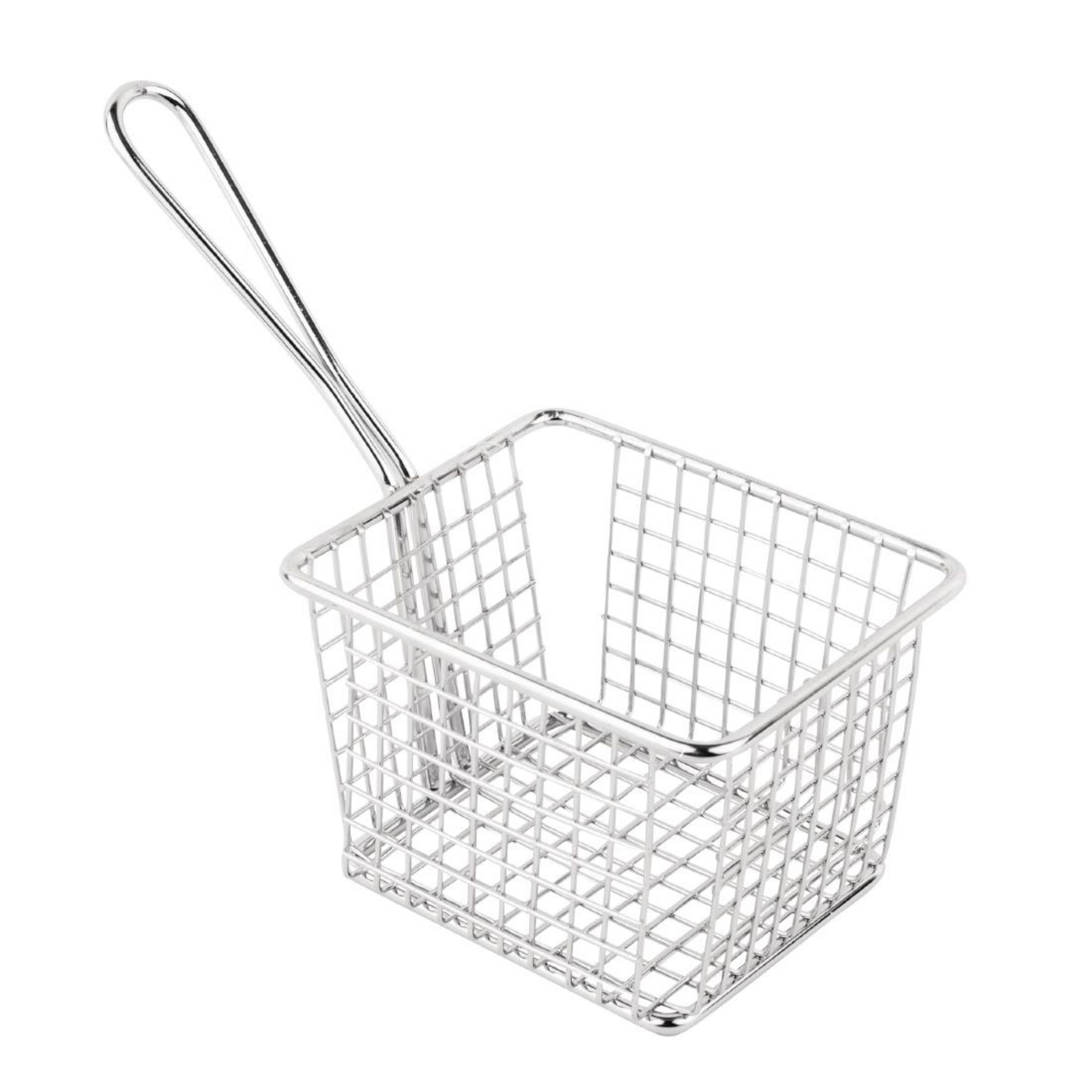 Picture of Olympia Chip basket Square with handle Large
