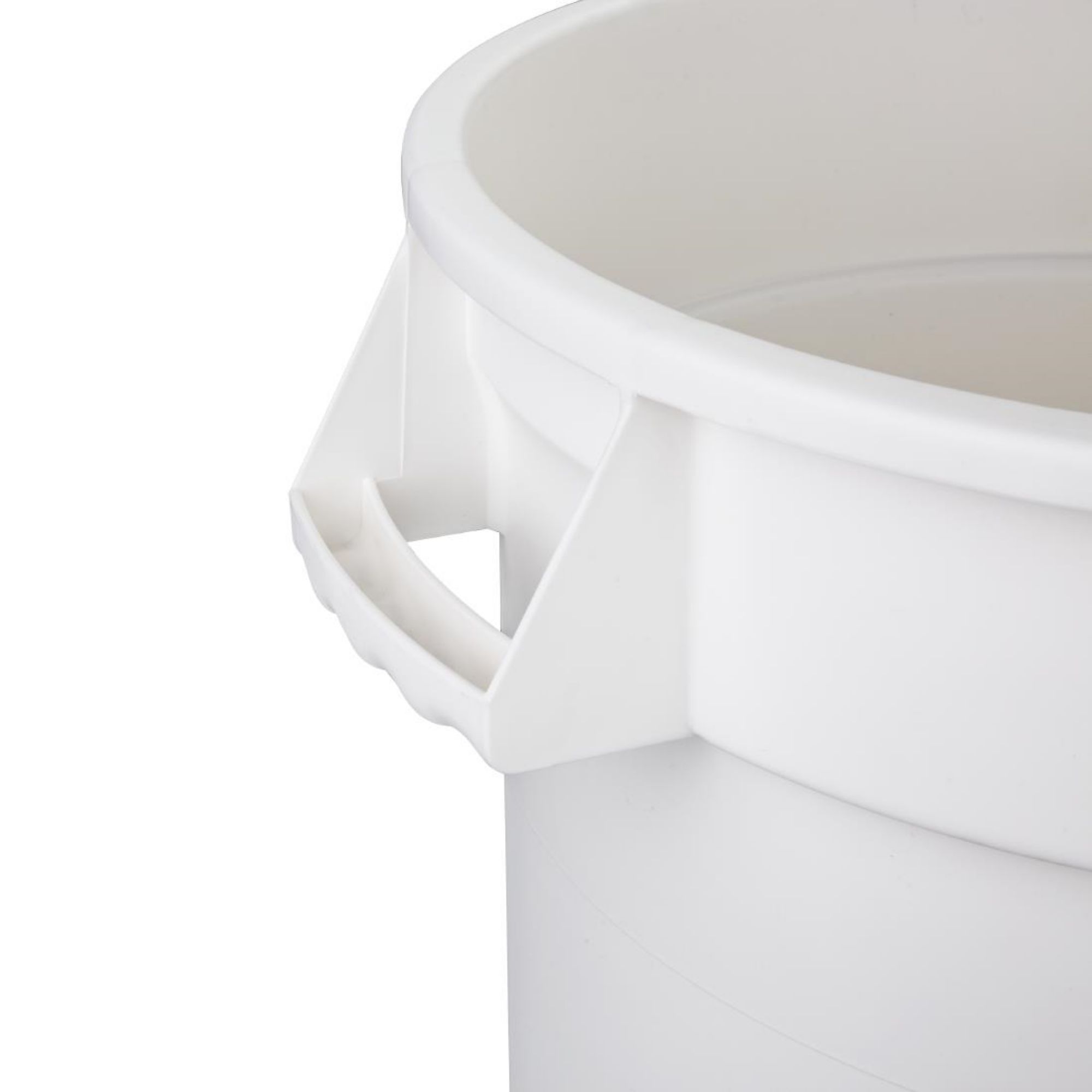 Picture of Vogue Polypropylene Round Container Bin White 76Ltr