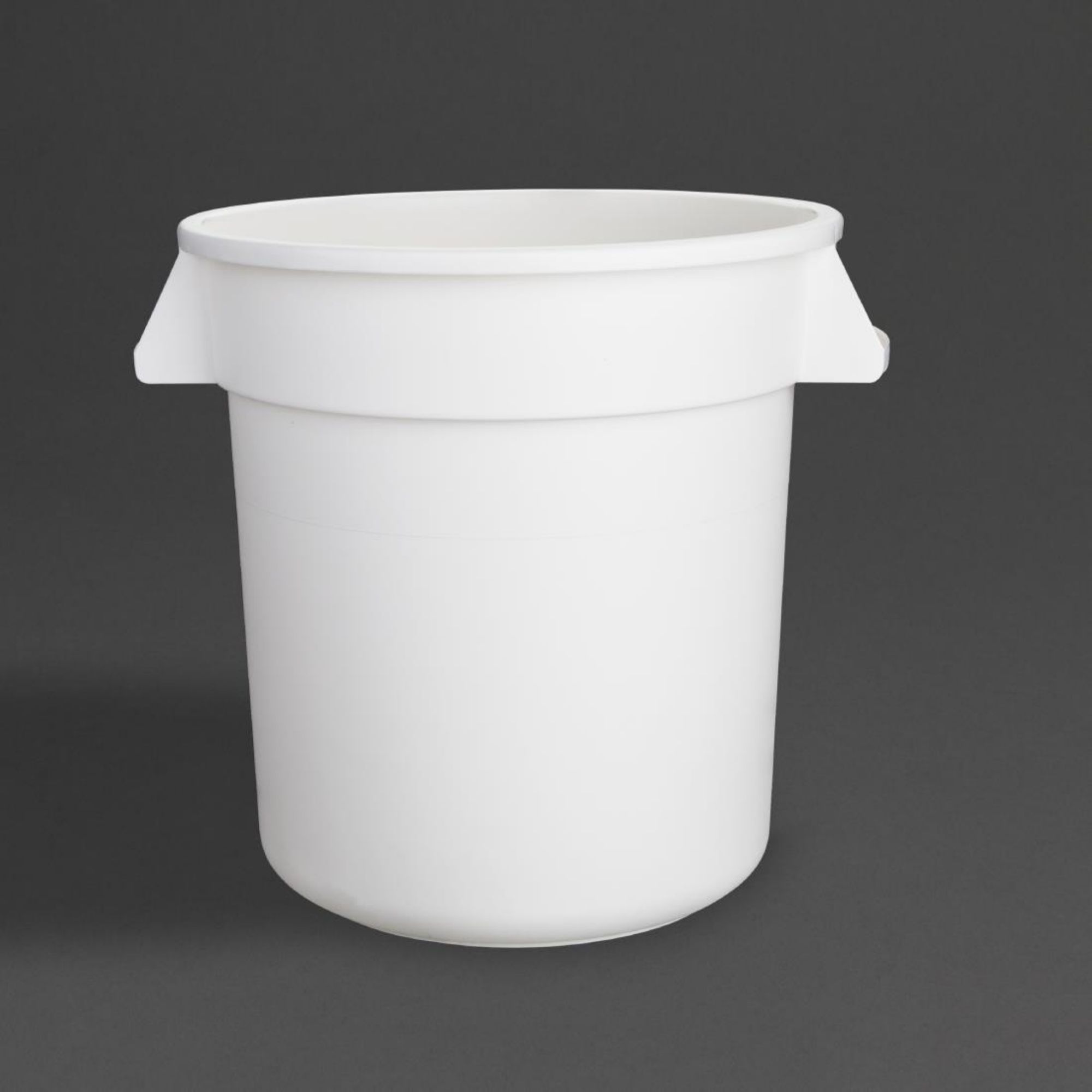Picture of Vogue Polypropylene Round Container Bin White 76Ltr