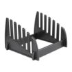 Picture of Hygiplas Black Plastic Chopping Board Rack Small 6 Slots