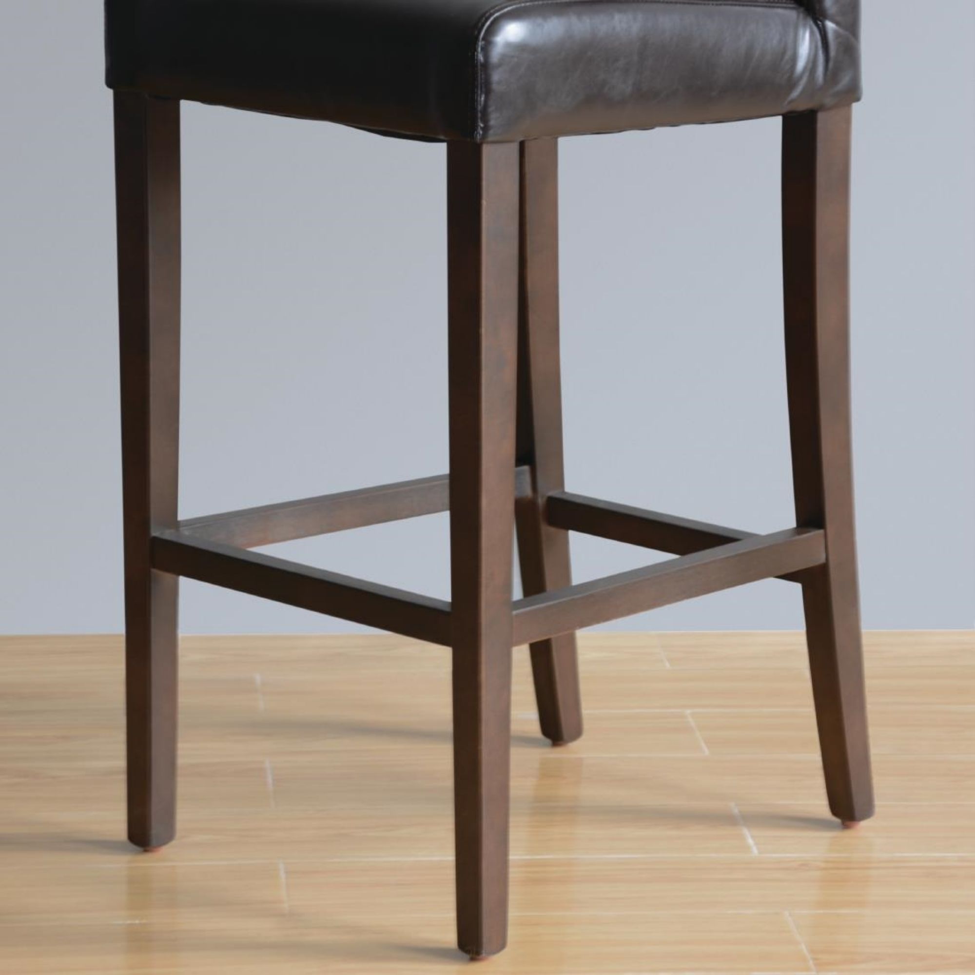 Picture of Bolero Faux Leather High Bar Stool Black