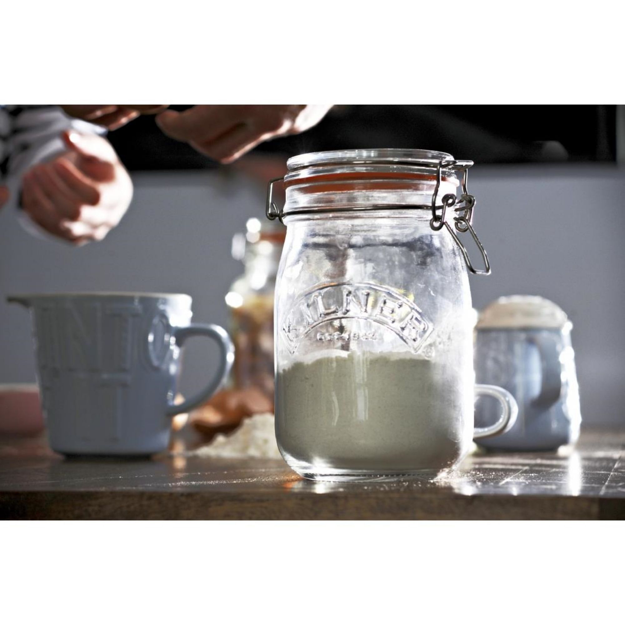 Picture of Kilner Clip Top Preserve Jar 1000ml