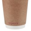 Picture of Vegware Compostable Coffee Cups Double Wall 340ml / 12oz (Pack of 500)