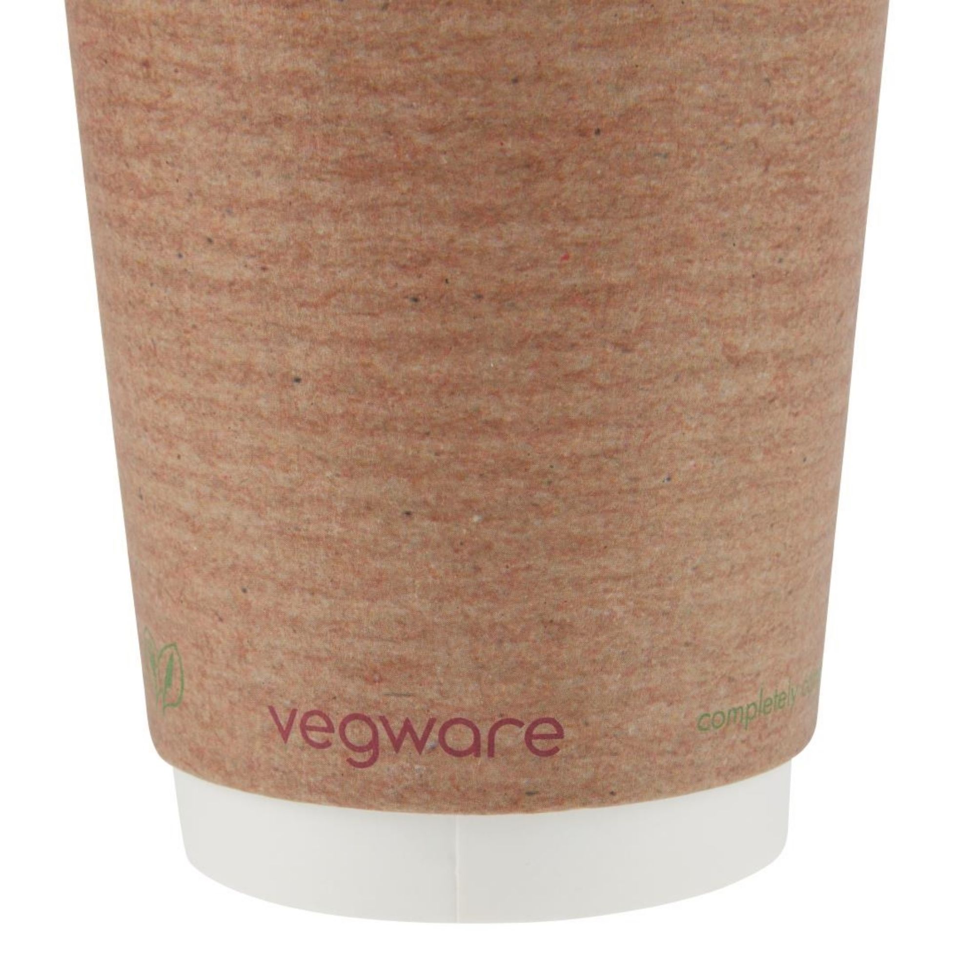 Picture of Vegware Compostable Coffee Cups Double Wall 340ml / 12oz (Pack of 500)