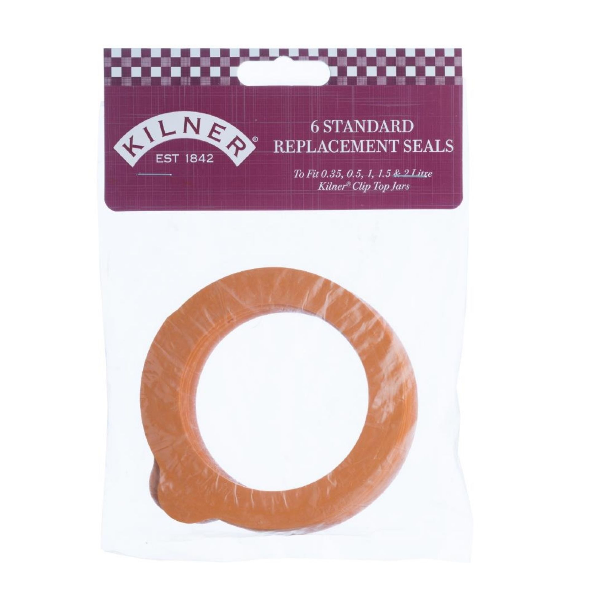 Picture of Rubber Seals for Kilner Clip Top Preserve Jar Large (Pack of 6)