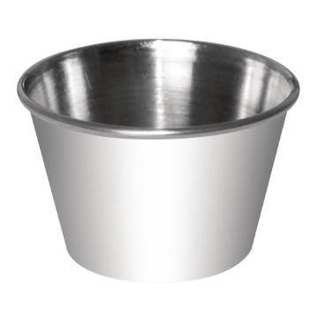 Picture of Olympia Stainless Steel 70ml Sauce Cups (Pack of 12)