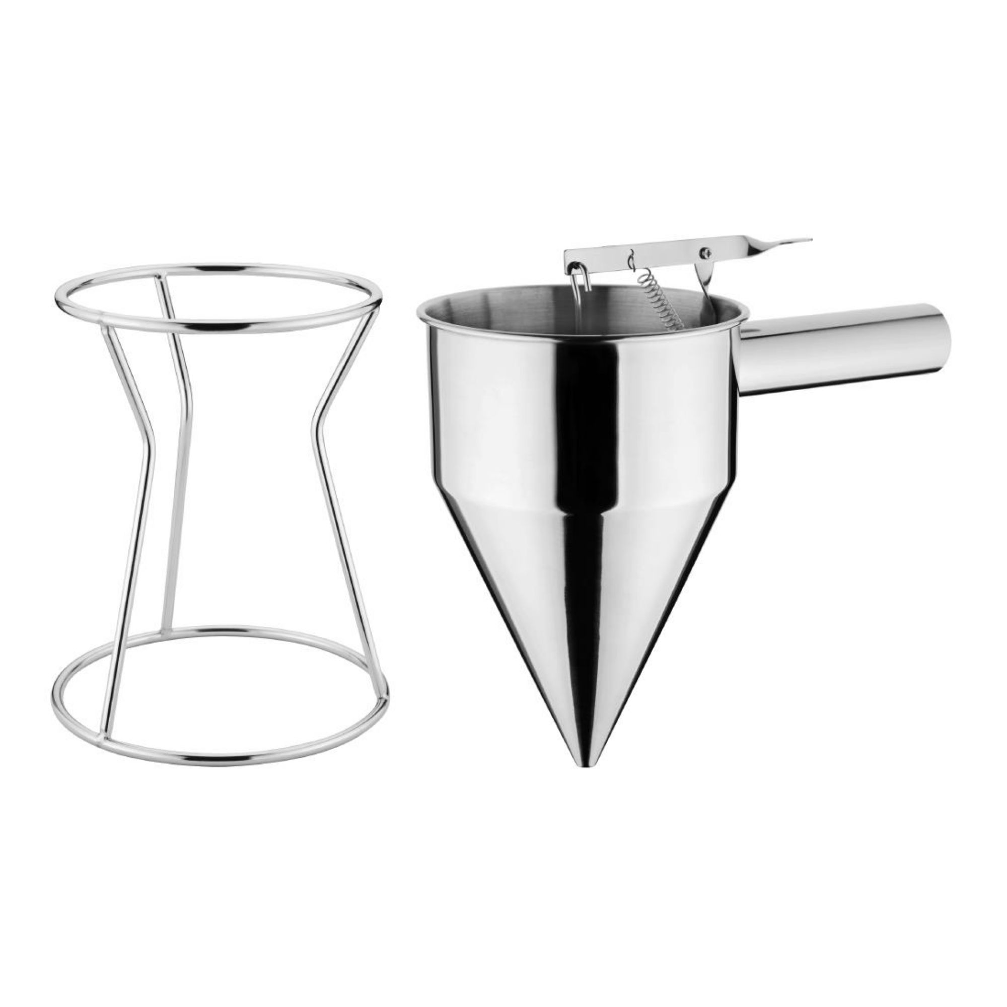 Picture of Vogue Stainless Steel Piston Funnel 1.3ltr