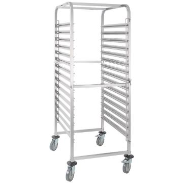 Picture of Vogue Gastronorm Racking Trolley 15 Level