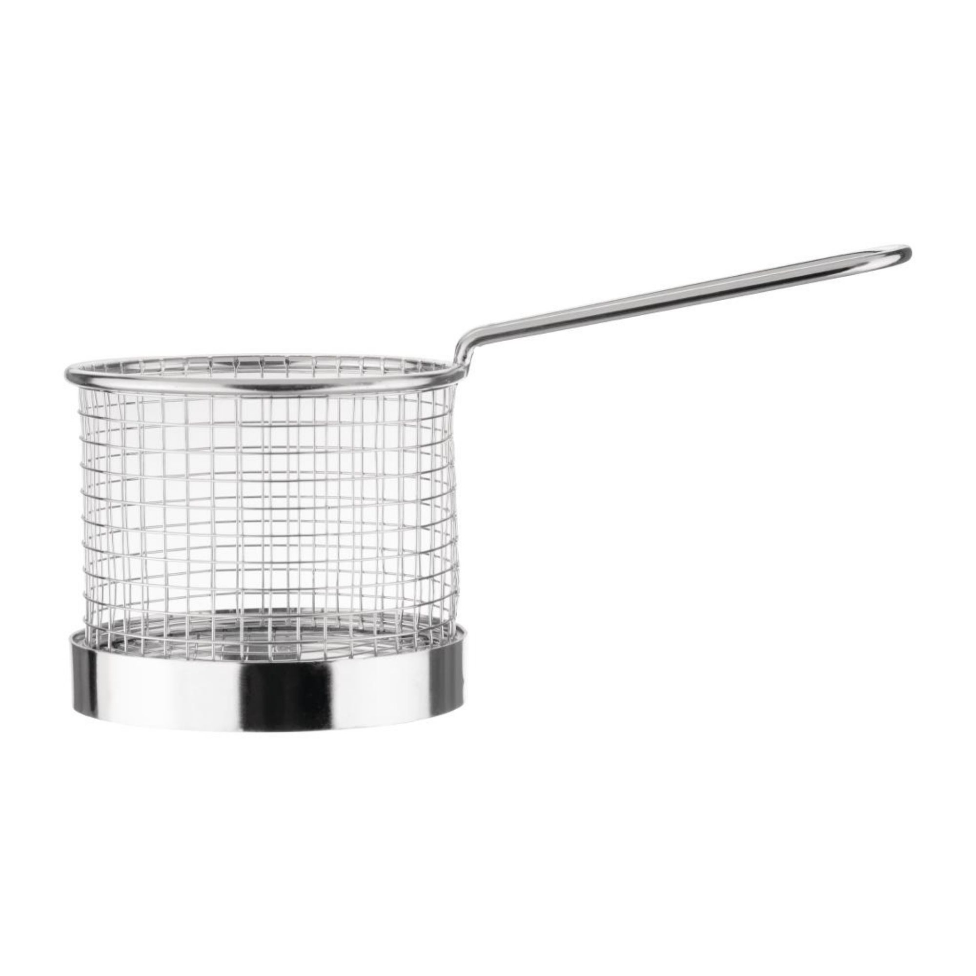 Picture of Olympia Chip Basket round with Handle 95mm