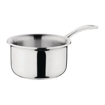 Picture of Vogue Stainless Steel & Aluminium Tri-Wall Mini Saucepan 90mm