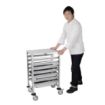 Picture of Vogue Gastronorm Racking Trolley 7 Level