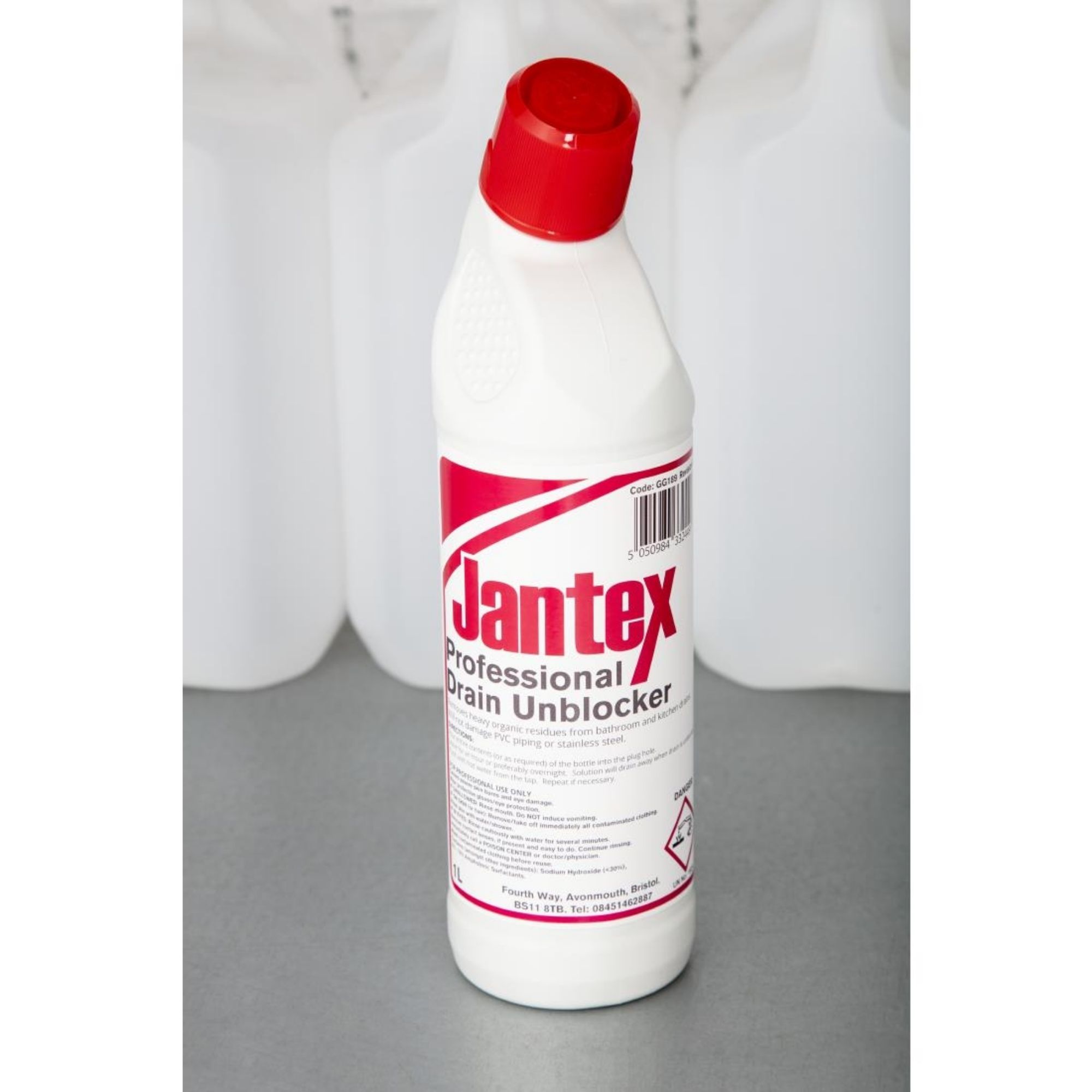 Picture of Jantex Drain Unblocker Ready To Use 1Ltr