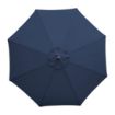 Picture of Bolero Round Parasol 2.5m Diameter Navy Blue