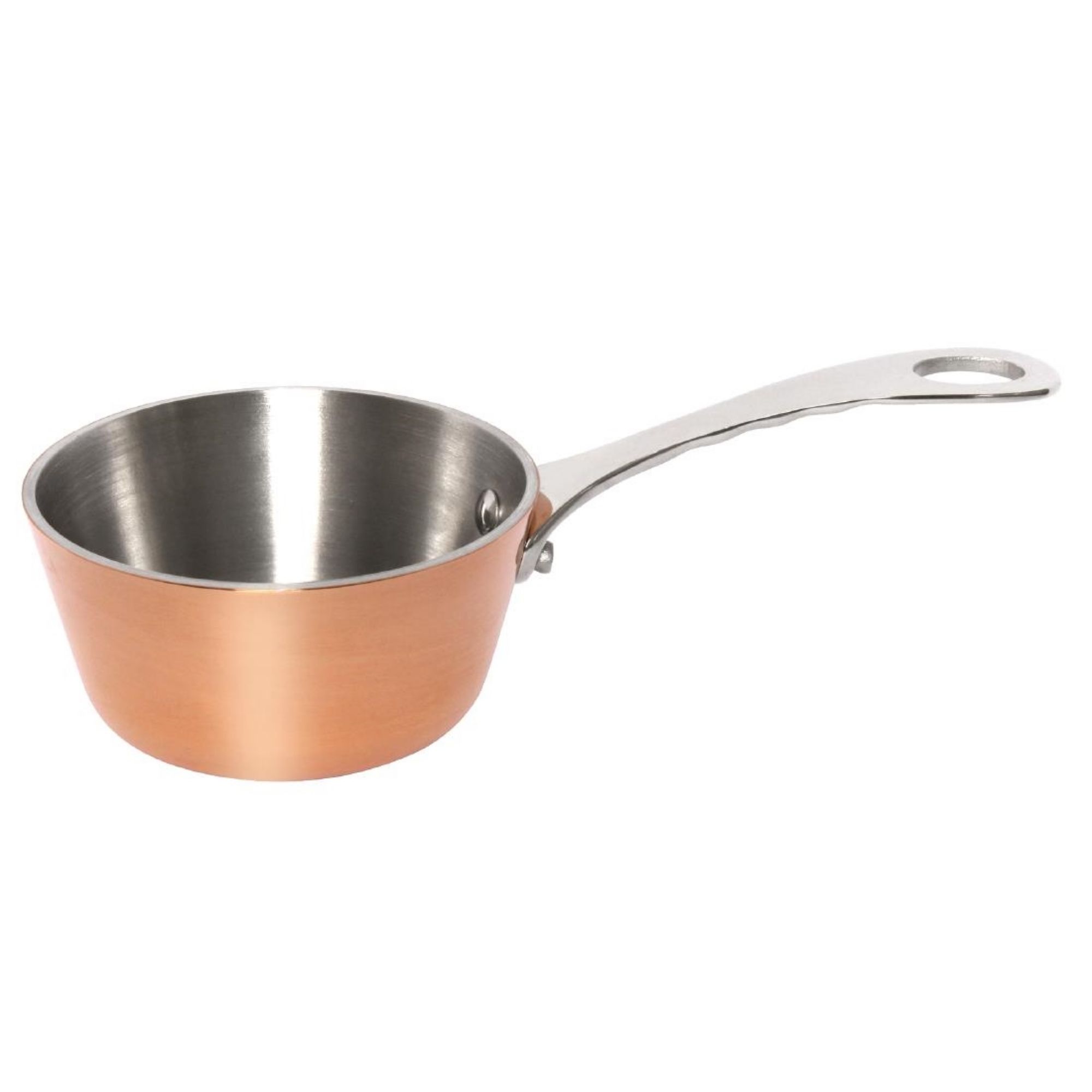 Picture of Vogue Mini Copper Tri Wall Sauté Pan 8cm