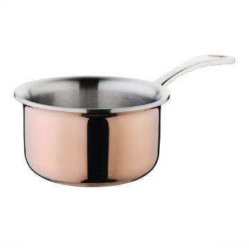 Picture of Vogue Copper Tri Wall Mini Saucepan 9cm