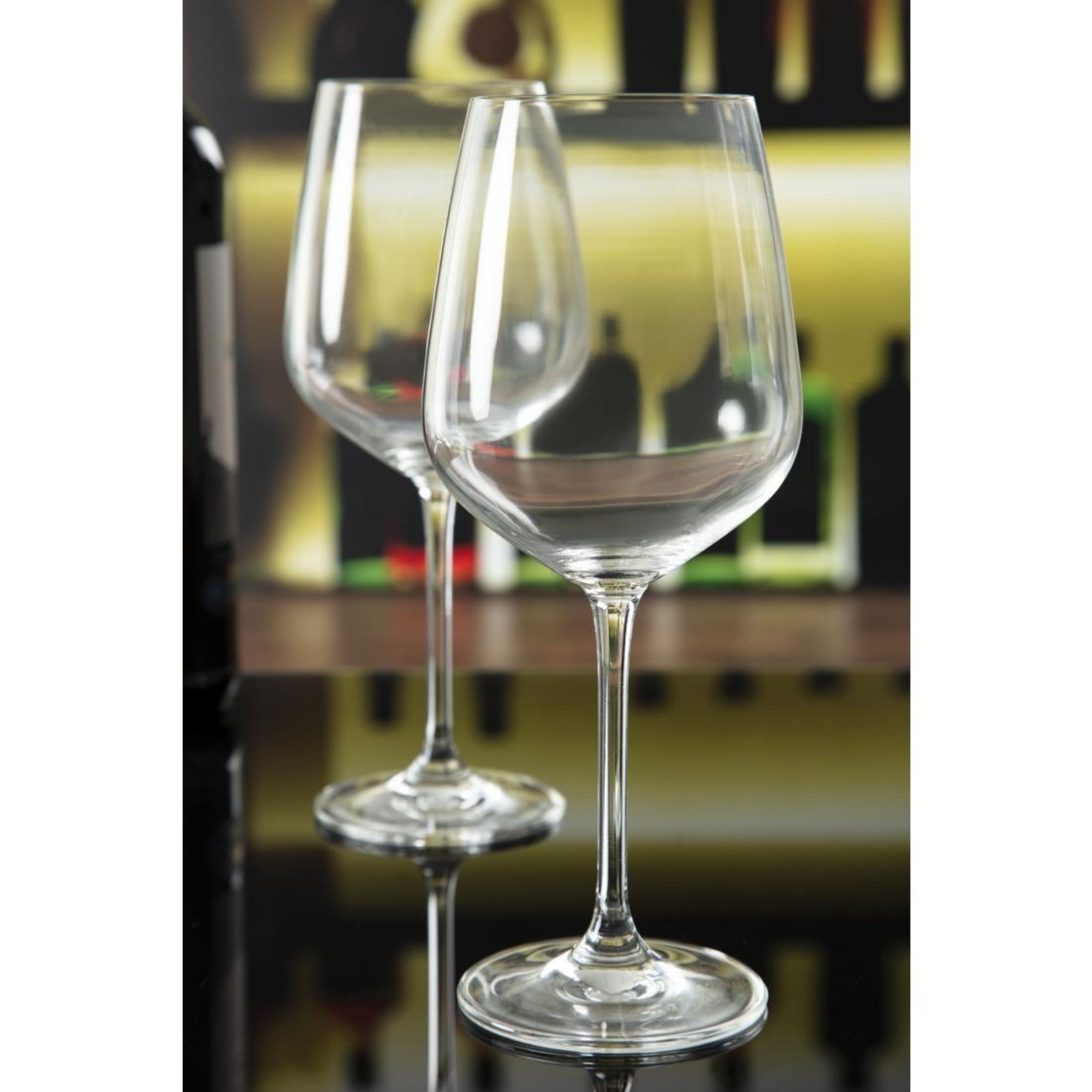 Picture of Olympia Chime Crystal Wine Glasses 495ml (Pack of 6)