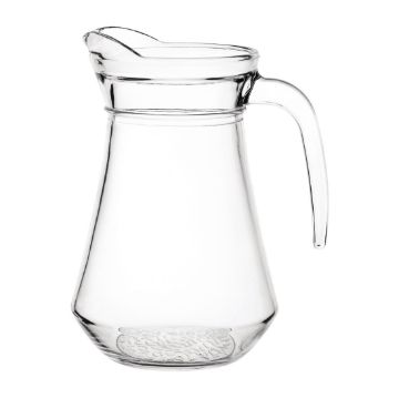 Picture of Olympia Glass Jugs 1Ltr (Pack of 6)