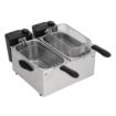 Picture of Caterlite Light Duty Twin Tank Twin Basket Electric Fryer 2x2kW