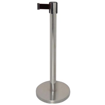 Picture of Bolero Polished Barrier with Black Strap 3m