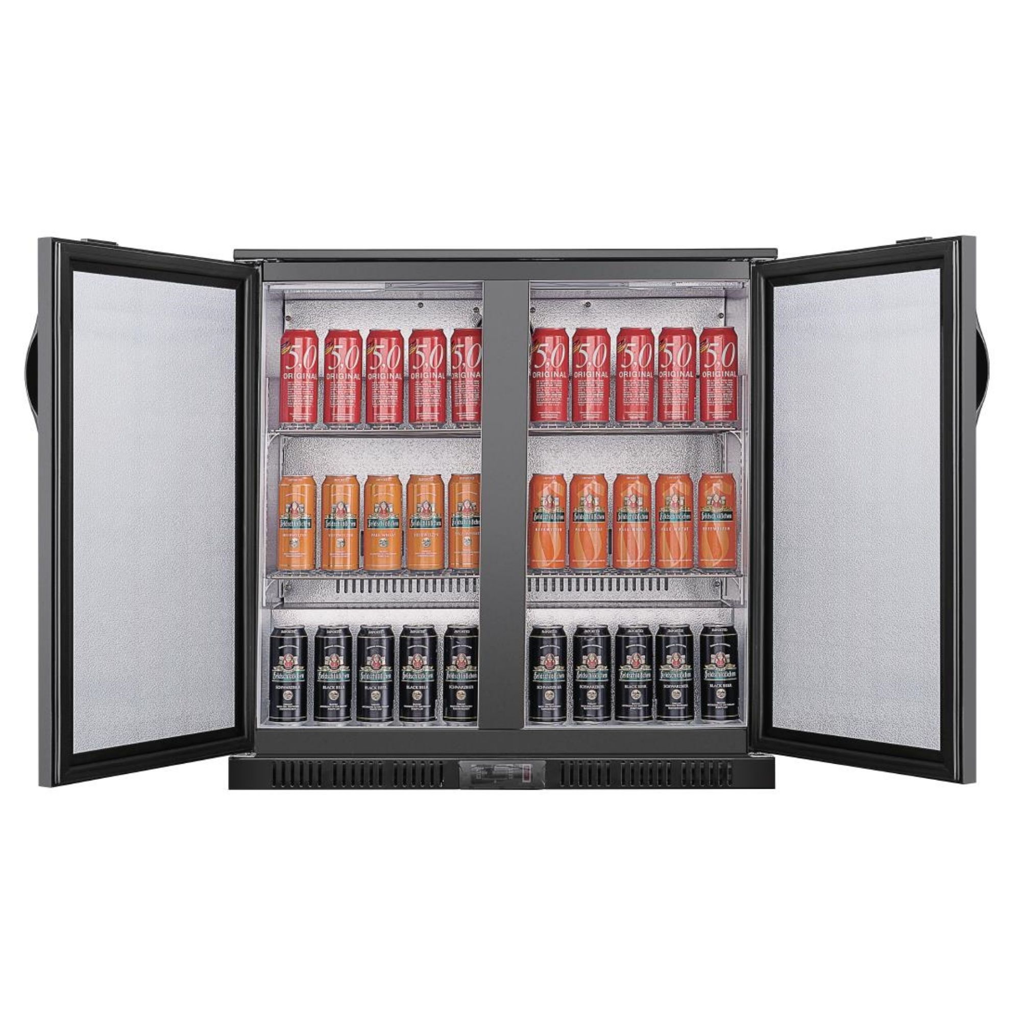 Picture of Polar G-series 850mm Double Door Back Bar Cooler Solid Door 198 Ltr
