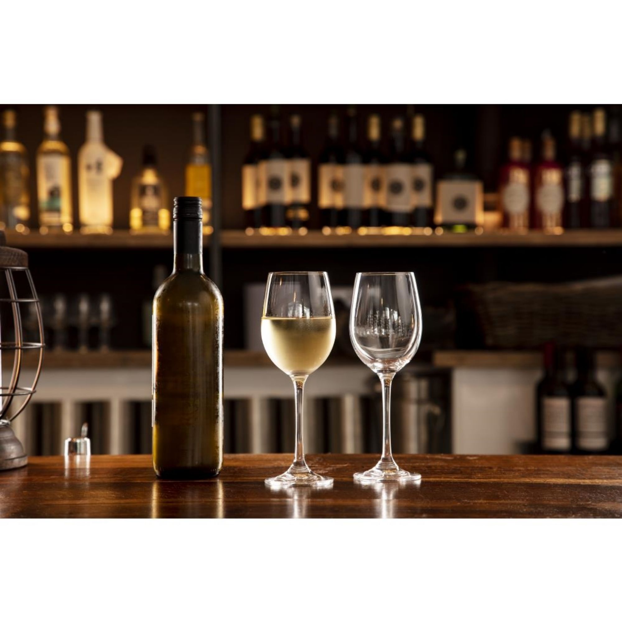 Picture of Olympia Modale Crystal Wine Glasses 320ml (Pack of 6)