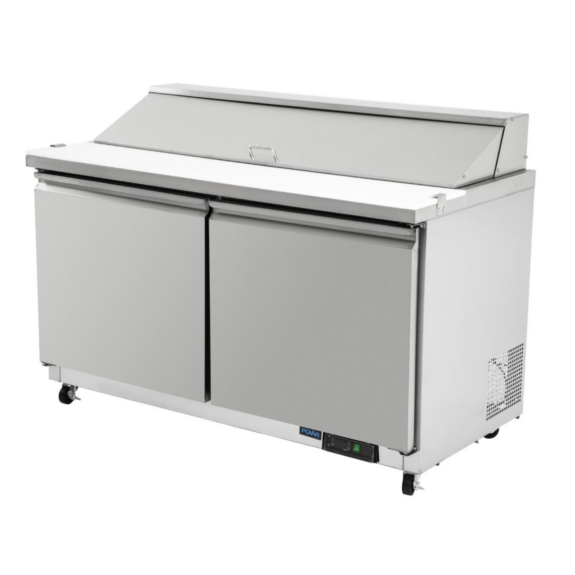 Picture of Polar U-Series Double Door Prep Counter Fridge 527Ltr