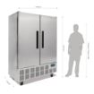 Picture of Polar G-Series Double Door Slimline Fridge 960Ltr