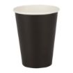Picture of Fiesta Recyclable Coffee Cups Single Wall Black 340ml / 12oz (Pack of 1000)