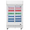 Picture of Polar G-Series Upright Display Cooler with Light Box 950Ltr with Sliding Doors
