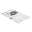 Picture of Greaseproof Paper Sheets Newspaper Print 270 x 420mm (Pack of 500)