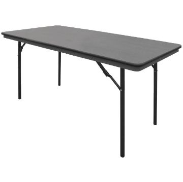 Picture of Bolero ABS Rectangular Folding Table Grey 5ft
