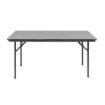 Picture of Bolero ABS Rectangular Folding Table Grey 5ft