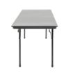 Picture of Bolero ABS Rectangular Folding Table Grey 5ft