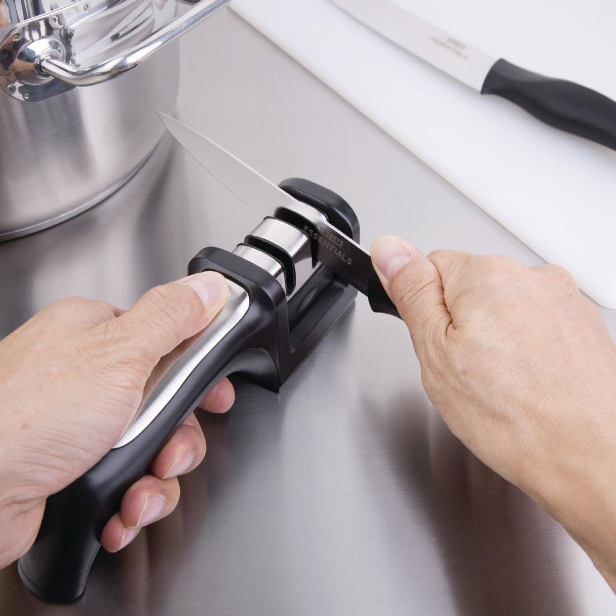 Picture of Vogue Two Stage Manual Knife Sharpener