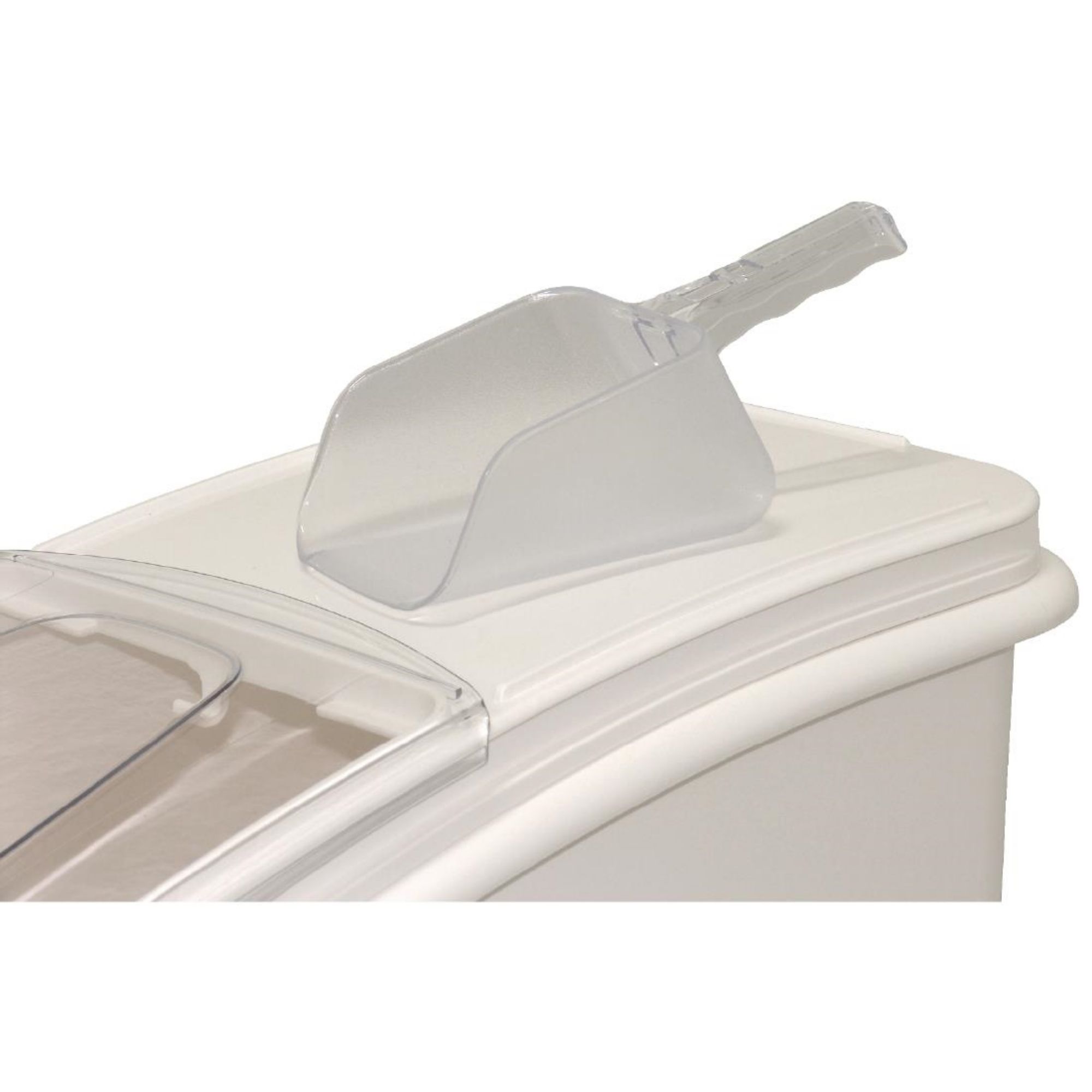 Picture of Vogue Polypropylene Ingredient Bin with Scoop 102Ltr