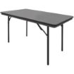 Picture of Bolero ABS Rectangular Folding Table Grey 4ft (Single)