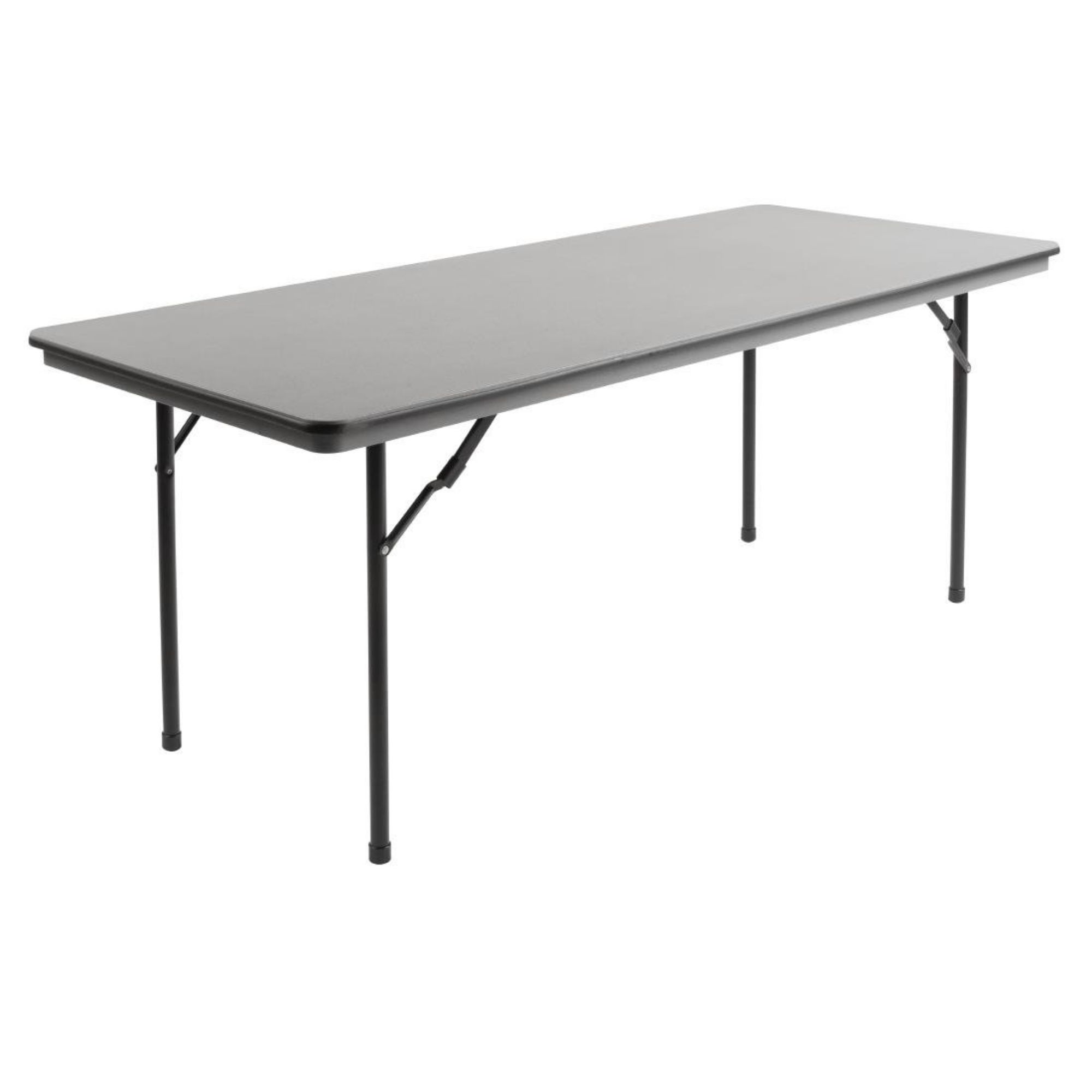 Picture of Bolero ABS Rectangular Folding Table Grey 6ft (Single)