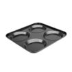 Picture of Vogue Carbon Steel Non-Stick Yorkshire Pudding Tray 4 Cup