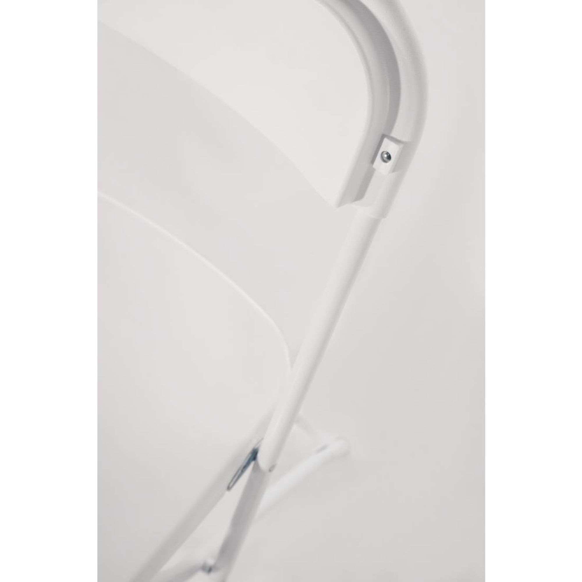 Picture of Bolero PP Folding Chairs White (Pack of 10)