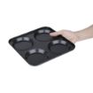 Picture of Vogue Carbon Steel Non-Stick Yorkshire Pudding Tray 4 Cup
