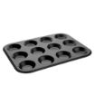 Picture of Vogue Carbon Steel Non-Stick Mini Muffin Tray 12 Cup