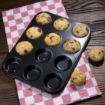Picture of Vogue Carbon Steel Non-Stick Mini Muffin Tray 12 Cup