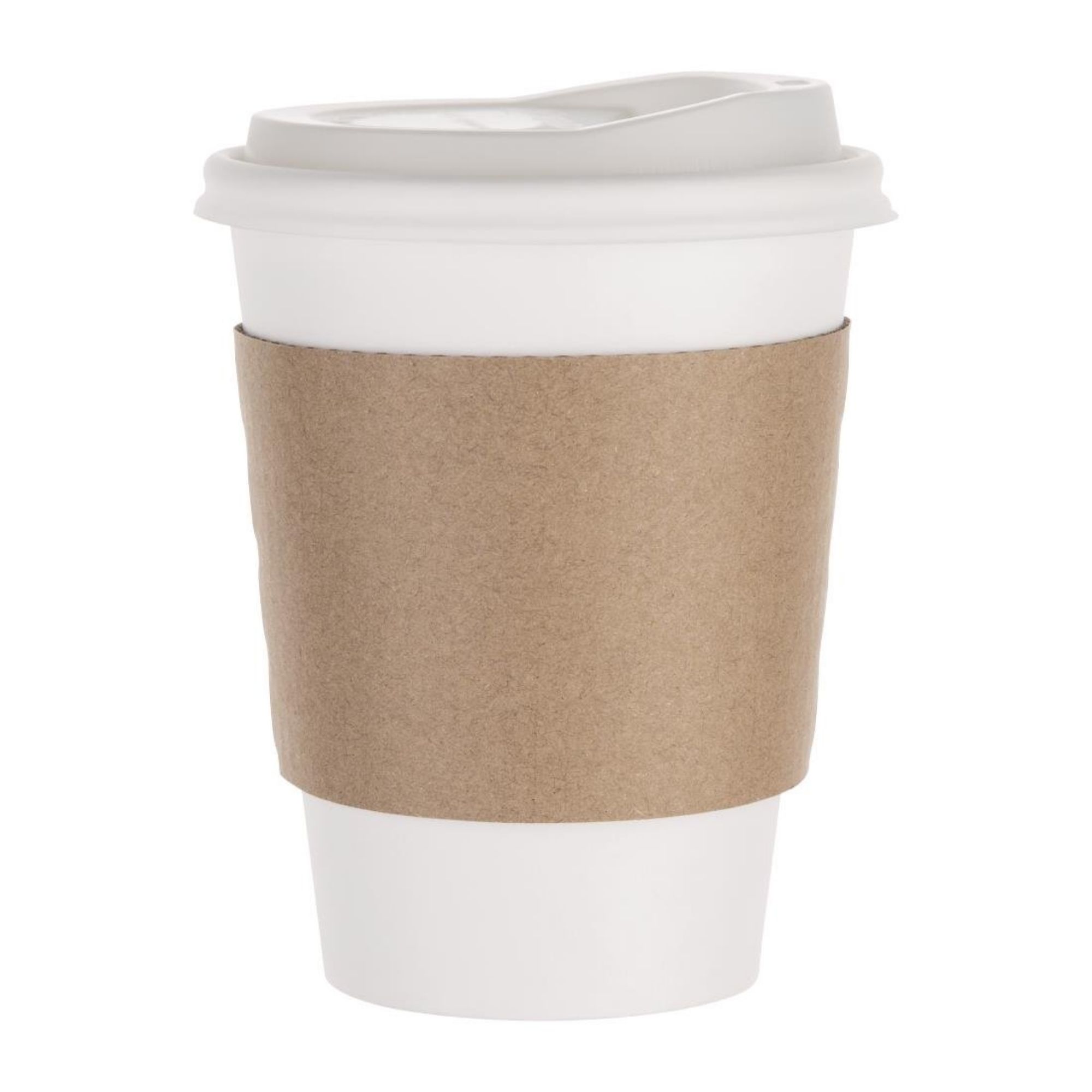 Picture of Fiesta Compostable Corrugated Cup Sleeves for 12/16oz Cups (Pack of 1000)