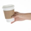 Picture of Fiesta Compostable Corrugated Cup Sleeves for 12/16oz Cups (Pack of 1000)