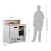 Picture of Polar G-Series Pizza Prep Counter Fridge 288Ltr