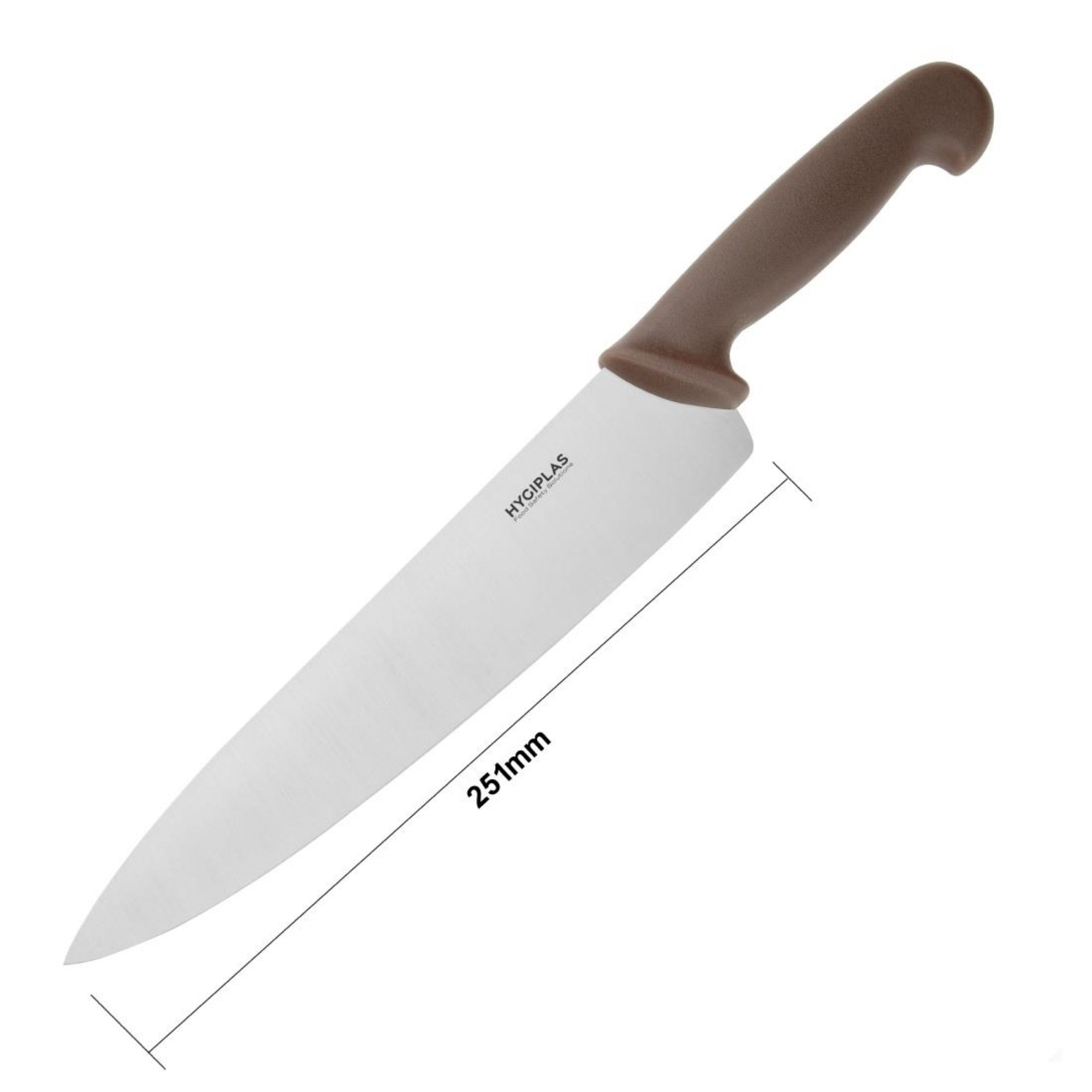 Picture of Hygiplas Cooks Knife Brown 25cm