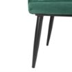 Picture of Bolero Lia Velvet Effect Chairs Dark Green (Set of 2)