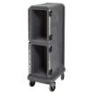 Picture of Cambro Ultra Pro Cart Tall Two Door Hot and Cold Food Cart Charcoal Grey